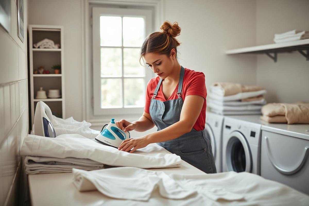Laundry and ironing